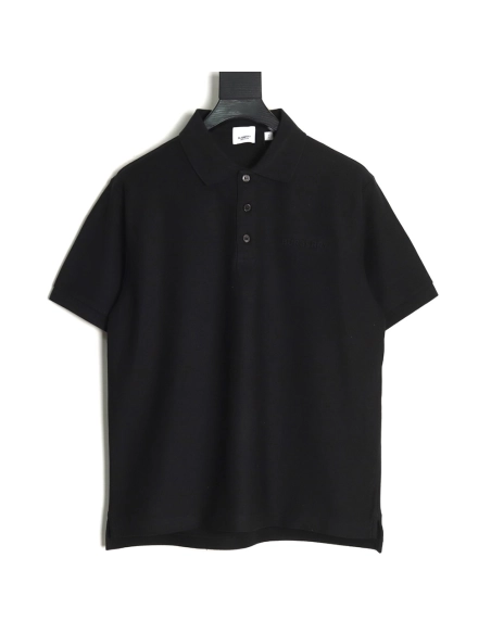 Burberry embossed embossed short sleeve polo shirt,Burberry