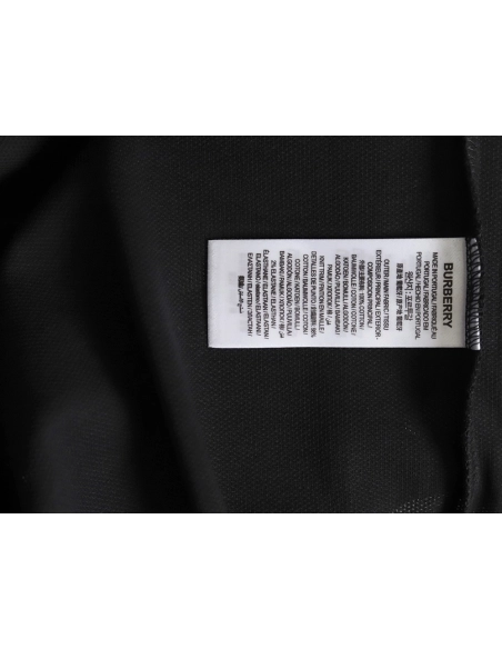 Burberry embossed embossed short sleeve polo shirt,Burberry