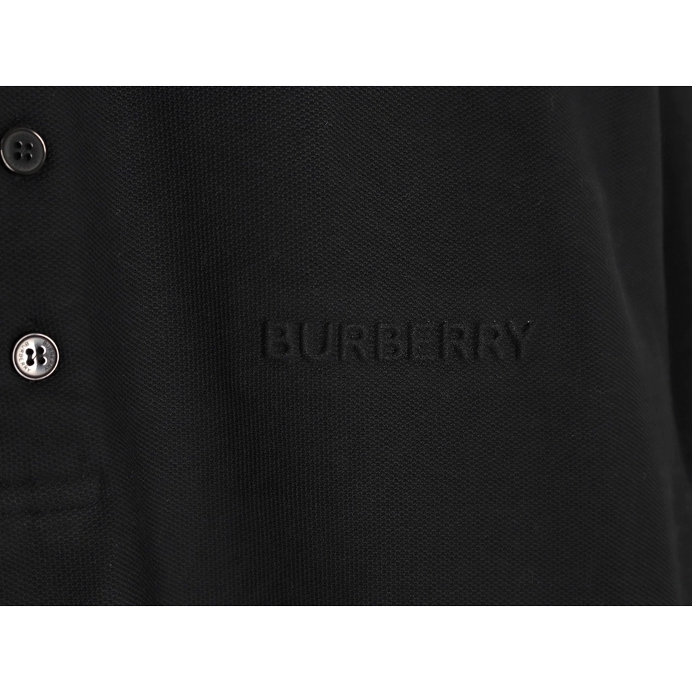 Burberry embossed embossed short sleeve polo shirt,Burberry