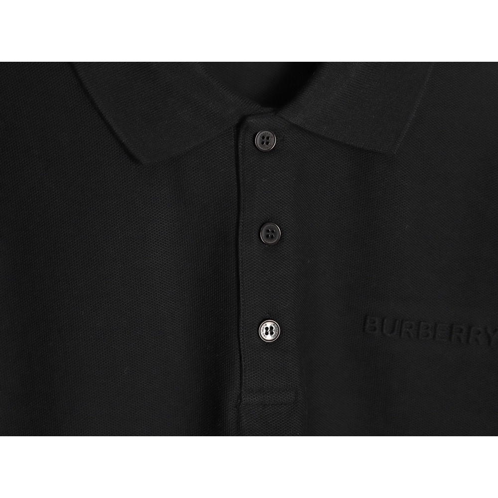 Burberry embossed embossed short sleeve polo shirt,Burberry