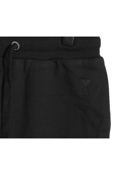 Ami Paris Heart Embroidered Shorts TSK1,Ami