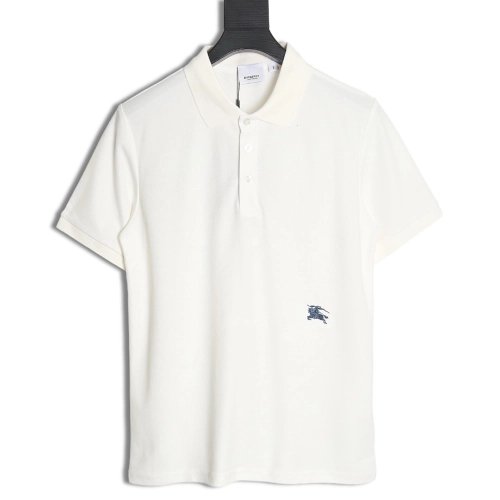 Burberry Waist Embroidered Warhorse Polo Short Sleeve T-Shirt,Burberry