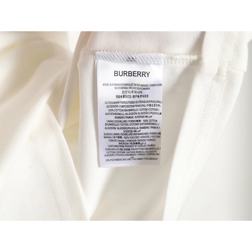 Burberry Waist Embroidered Warhorse Polo Short Sleeve T-Shirt,Burberry