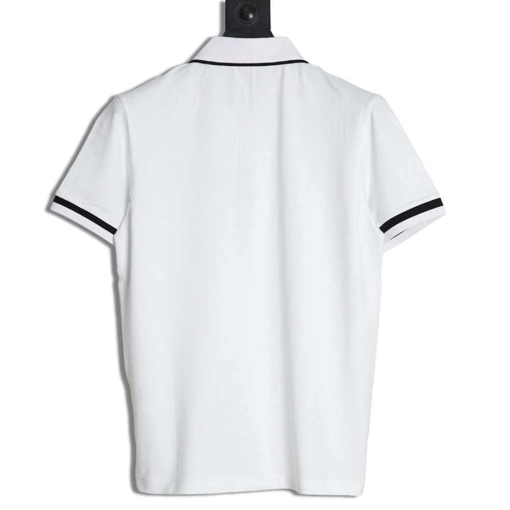 Celine classic embroidered small logo Polo short sleeve,Celine