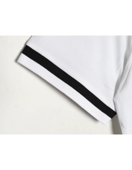 Celine classic embroidered small logo Polo short sleeve,Celine