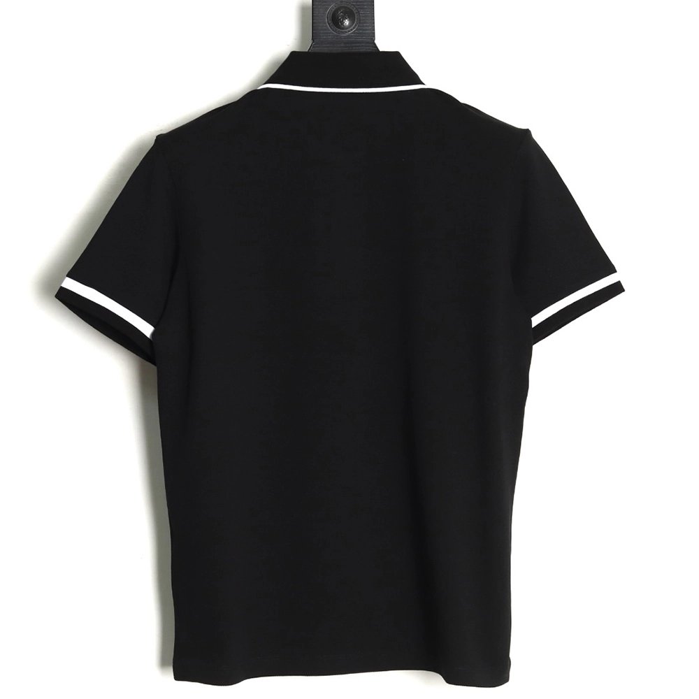 Celine classic embroidered small logo Polo short sleeve TSK1,Celine