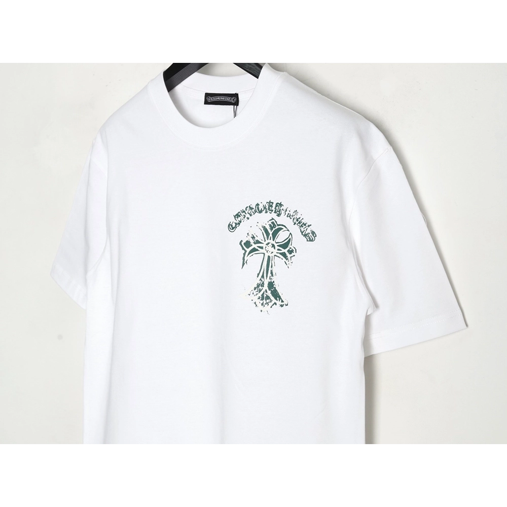 Chrome Hearts mottled cross Sanskrit print short sleeves,Chrome Hearts