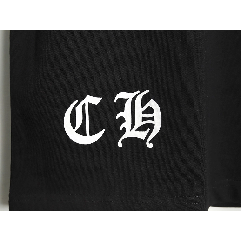 Chrome Hearts ink-dyed horseshoe print short sleeves TSK1,Chrome Hearts