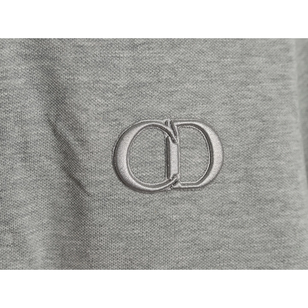 Dior embroidered CD letters Polo short sleeve TSK1,Dior