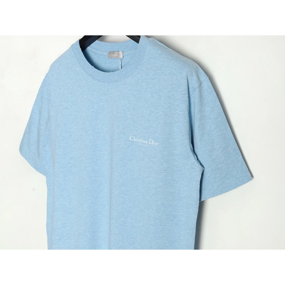 Dior washed distressed letter print short sleeves TSK1,Dior