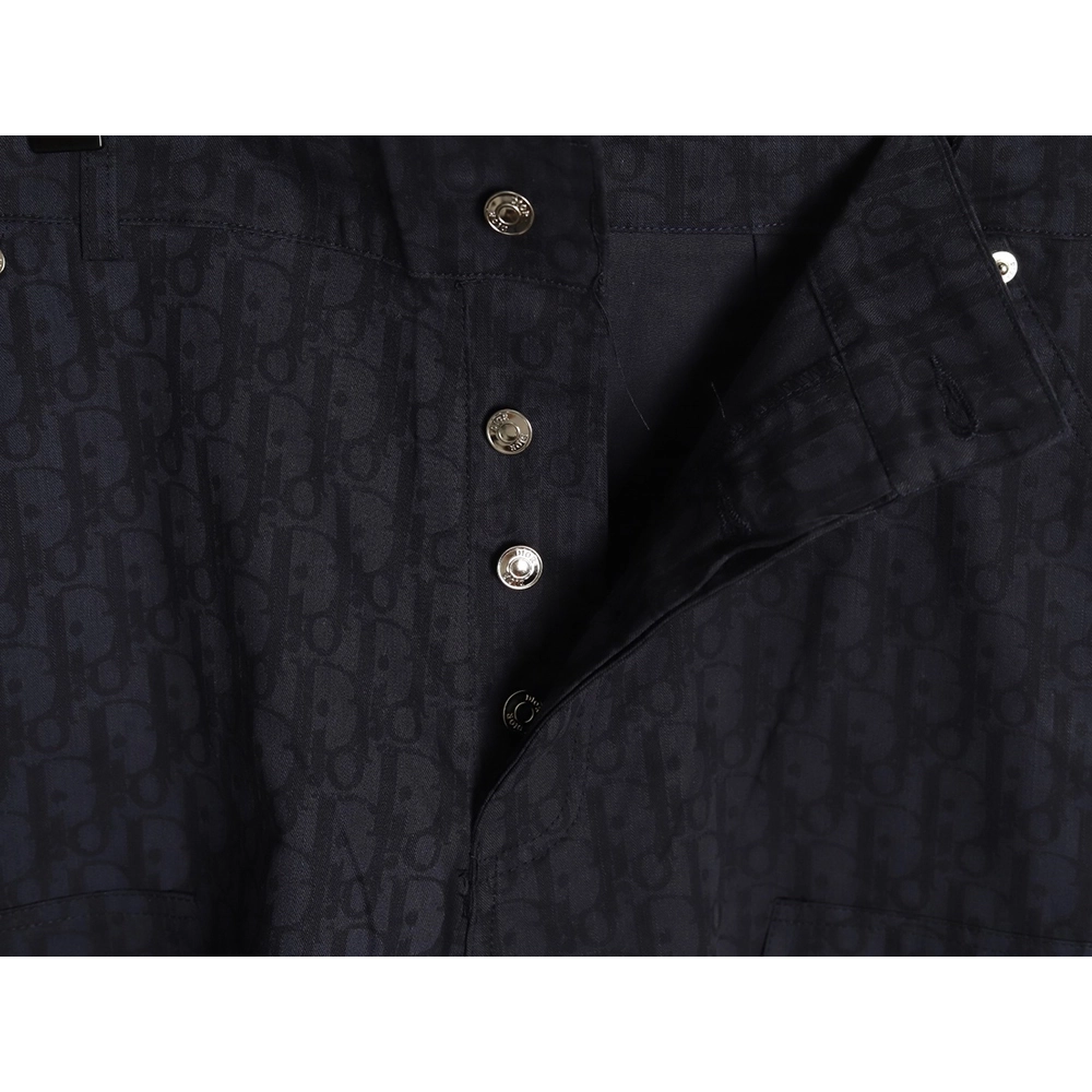 Dior all over print jacquard denim shorts tsk1,Dior