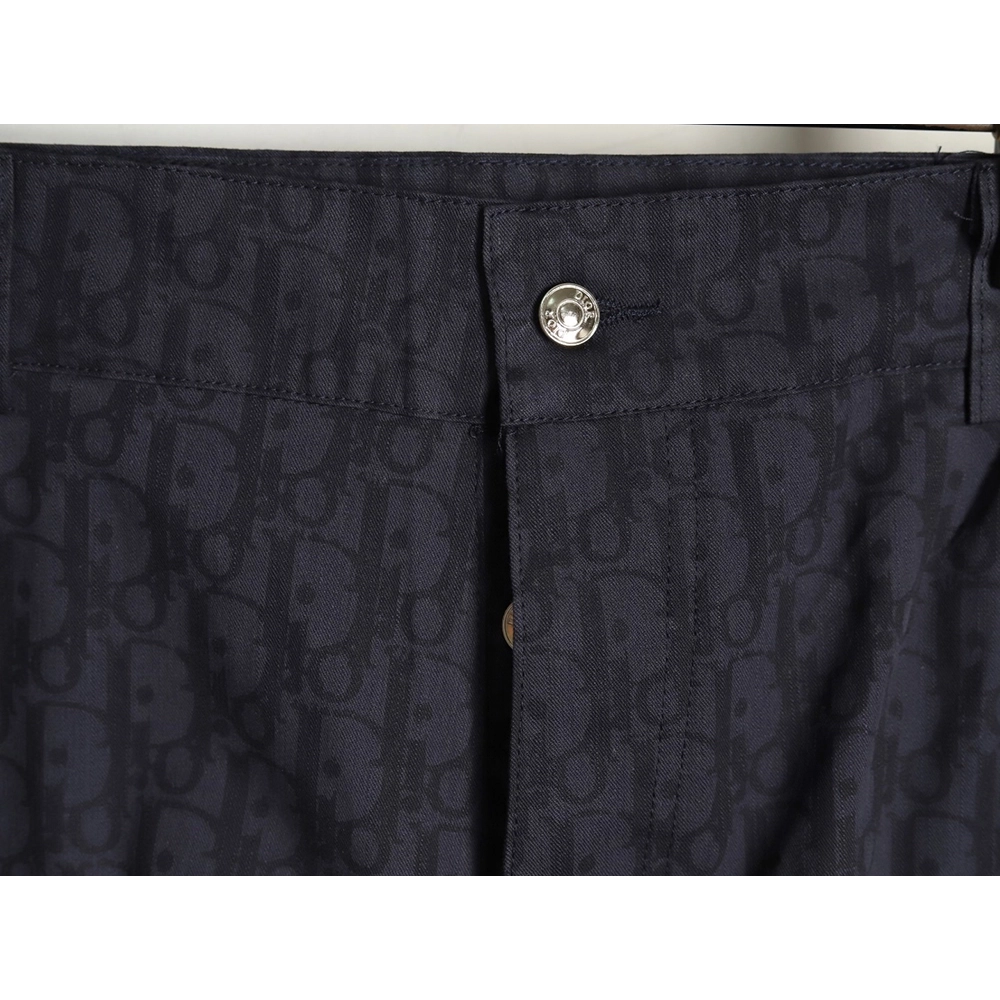 Dior all over print jacquard denim shorts tsk1,Dior