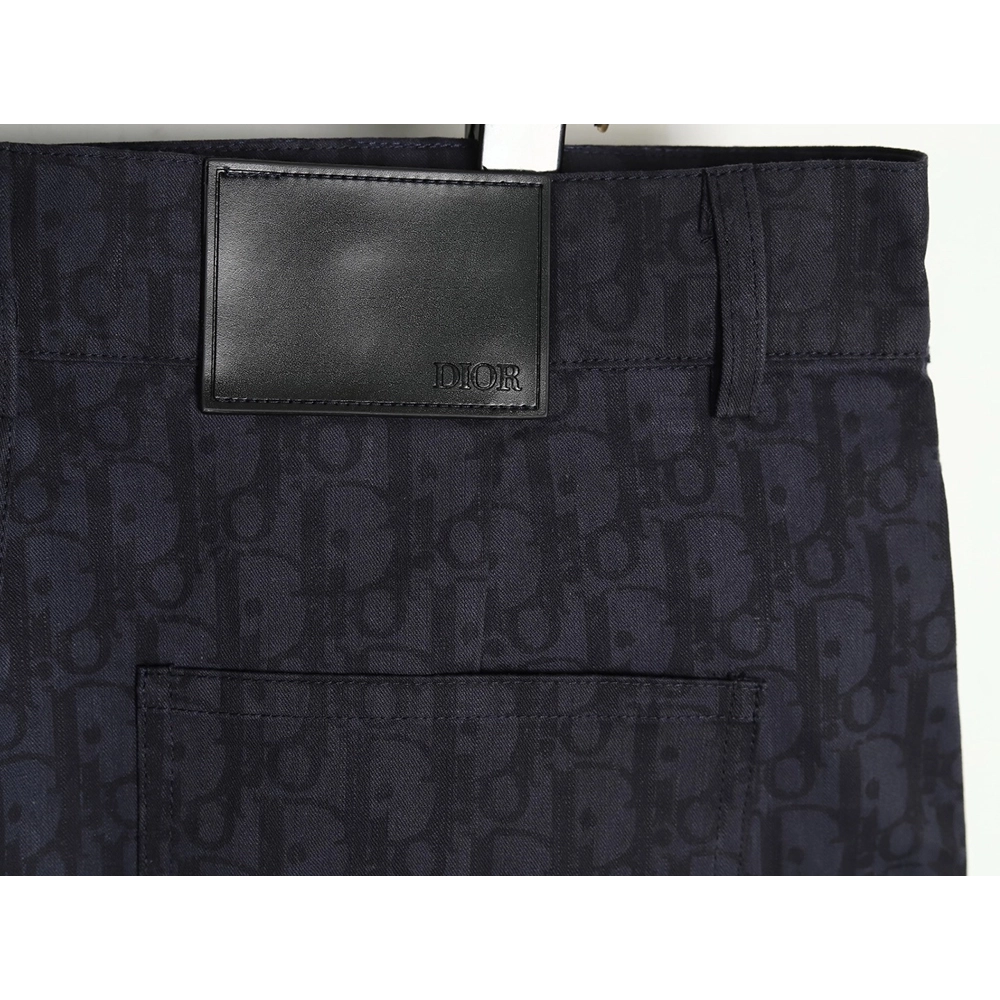 Dior all over print jacquard denim shorts tsk1,Dior