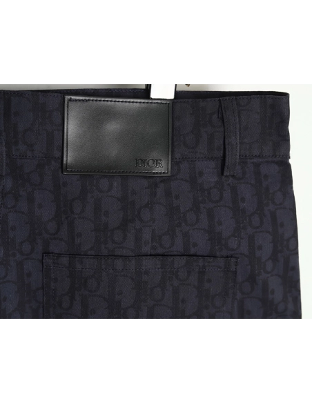 Dior all over print jacquard denim shorts tsk1,Dior