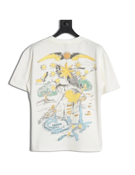 Givenchy star pattern print round neck short sleeve T-shirt,Givenchy