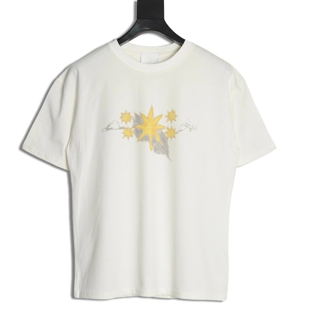 Givenchy star pattern print round neck short sleeve T-shirt,Givenchy