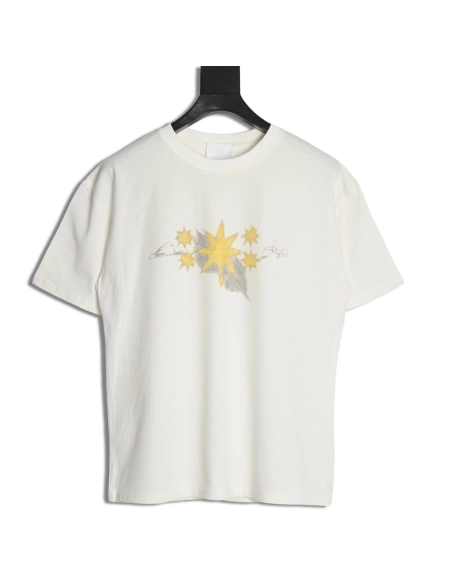 Givenchy star pattern print round neck short sleeve T-shirt,Givenchy