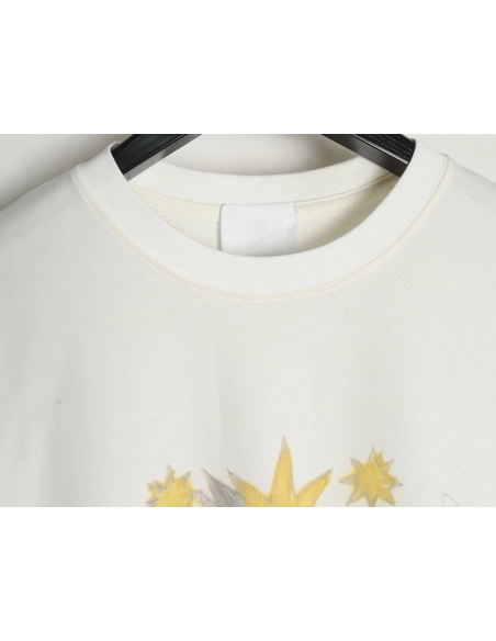 Givenchy star pattern print round neck short sleeve T-shirt,Givenchy
