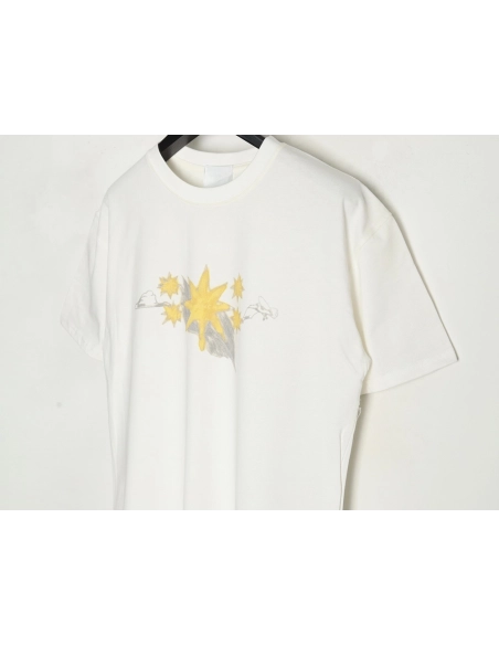Givenchy star pattern print round neck short sleeve T-shirt,Givenchy
