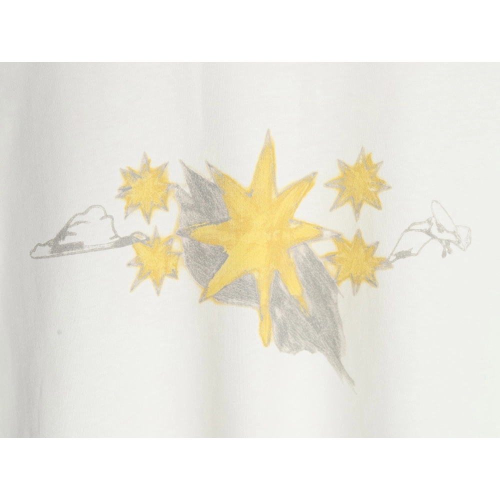 Givenchy star pattern print round neck short sleeve T-shirt,Givenchy