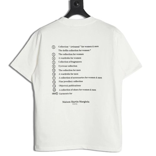 Maison Margiela alphanumeric print short-sleeved T-shirt,Maison Margiela