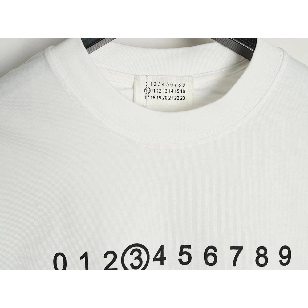 Maison Margiela alphanumeric print short-sleeved T-shirt,Maison Margiela