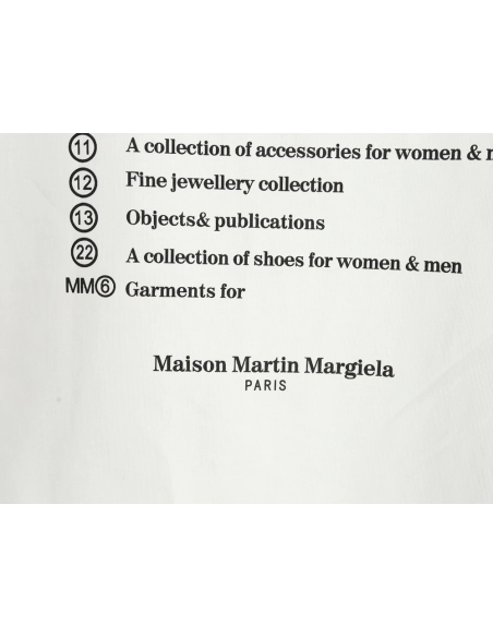 Maison Margiela alphanumeric print short-sleeved T-shirt,Maison Margiela