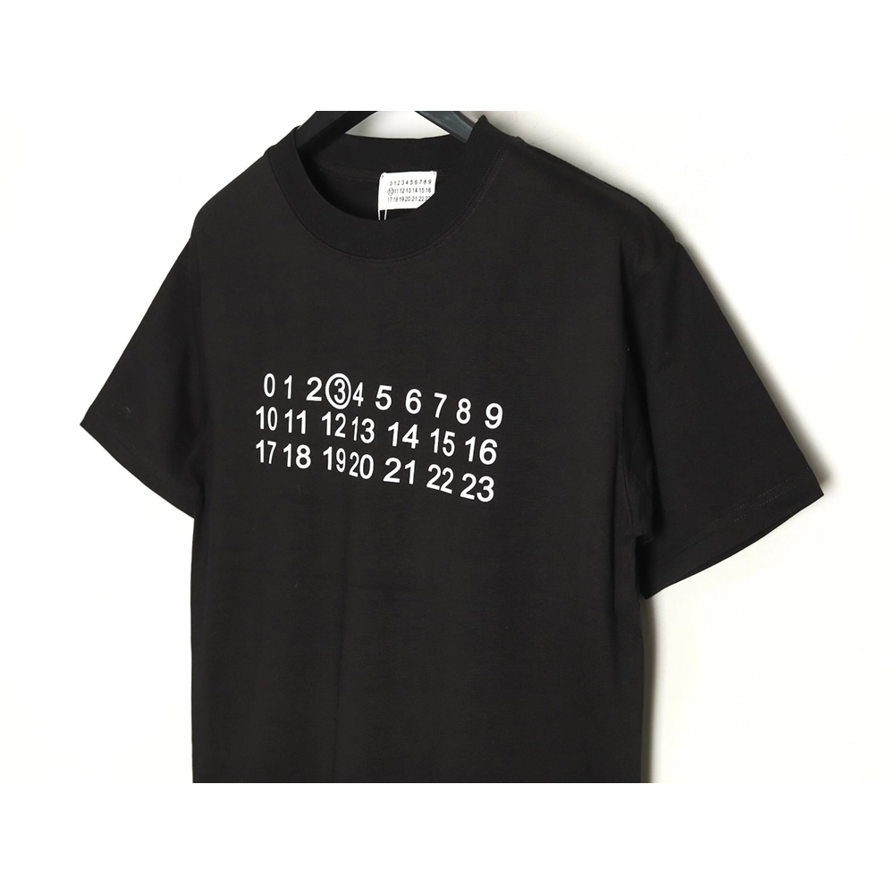 Maison Margiela alphanumeric print short-sleeved T-shirt TSK1,Maison Margiela