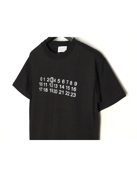 Maison Margiela alphanumeric print short-sleeved T-shirt TSK1,Maison Margiela