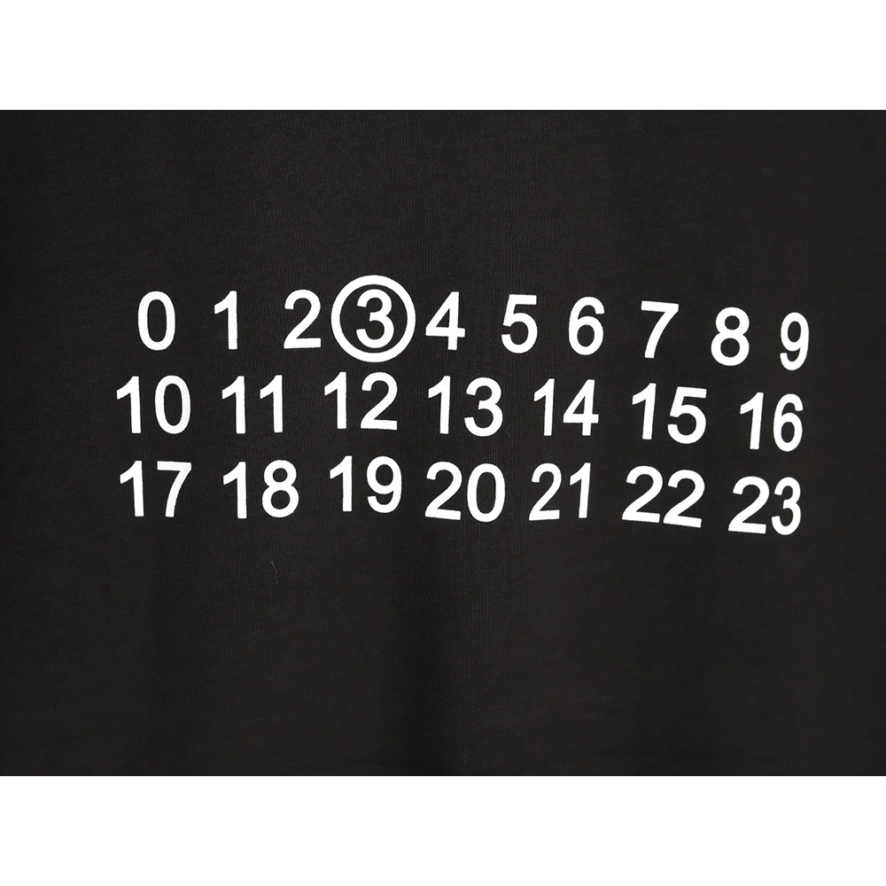 Maison Margiela alphanumeric print short-sleeved T-shirt TSK1,Maison Margiela