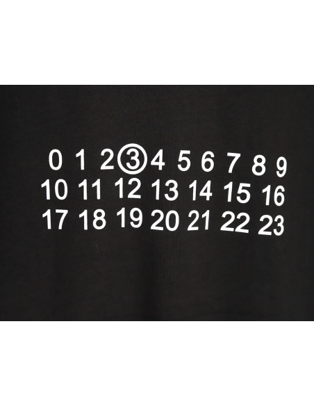 Maison Margiela alphanumeric print short-sleeved T-shirt TSK1,Maison Margiela