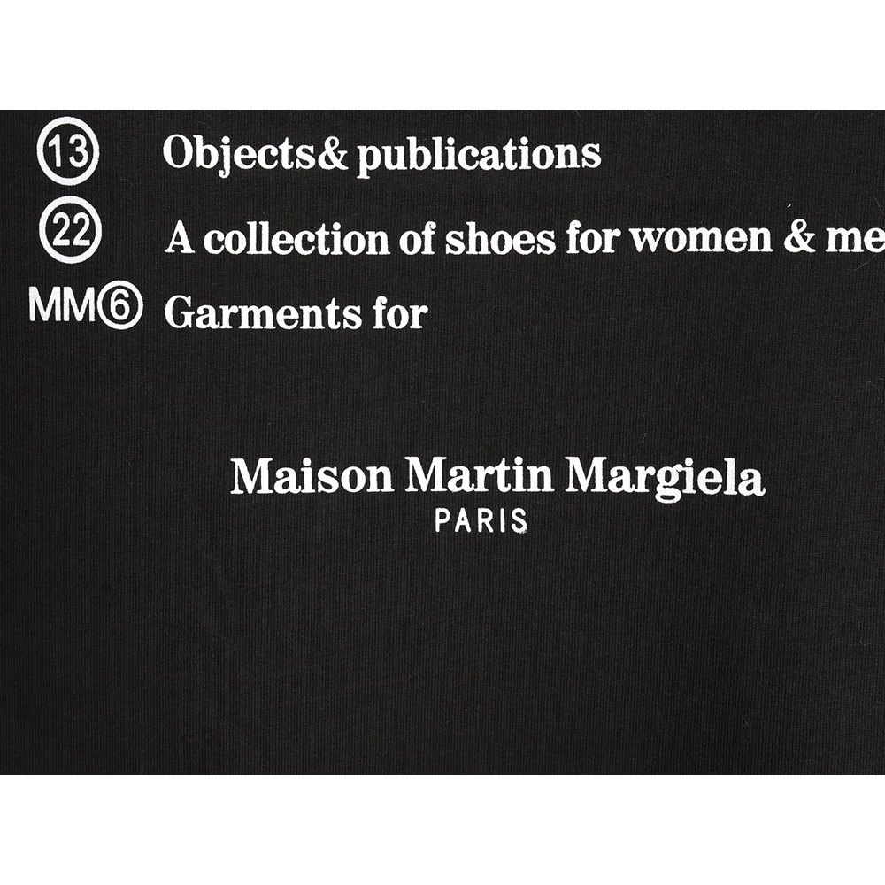 Maison Margiela alphanumeric print short-sleeved T-shirt TSK1,Maison Margiela