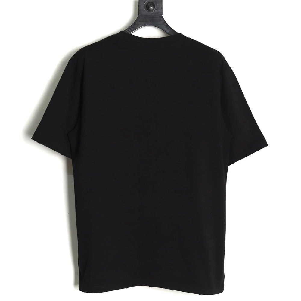 Prada chest lettering logo short sleeves tsk1,Prada