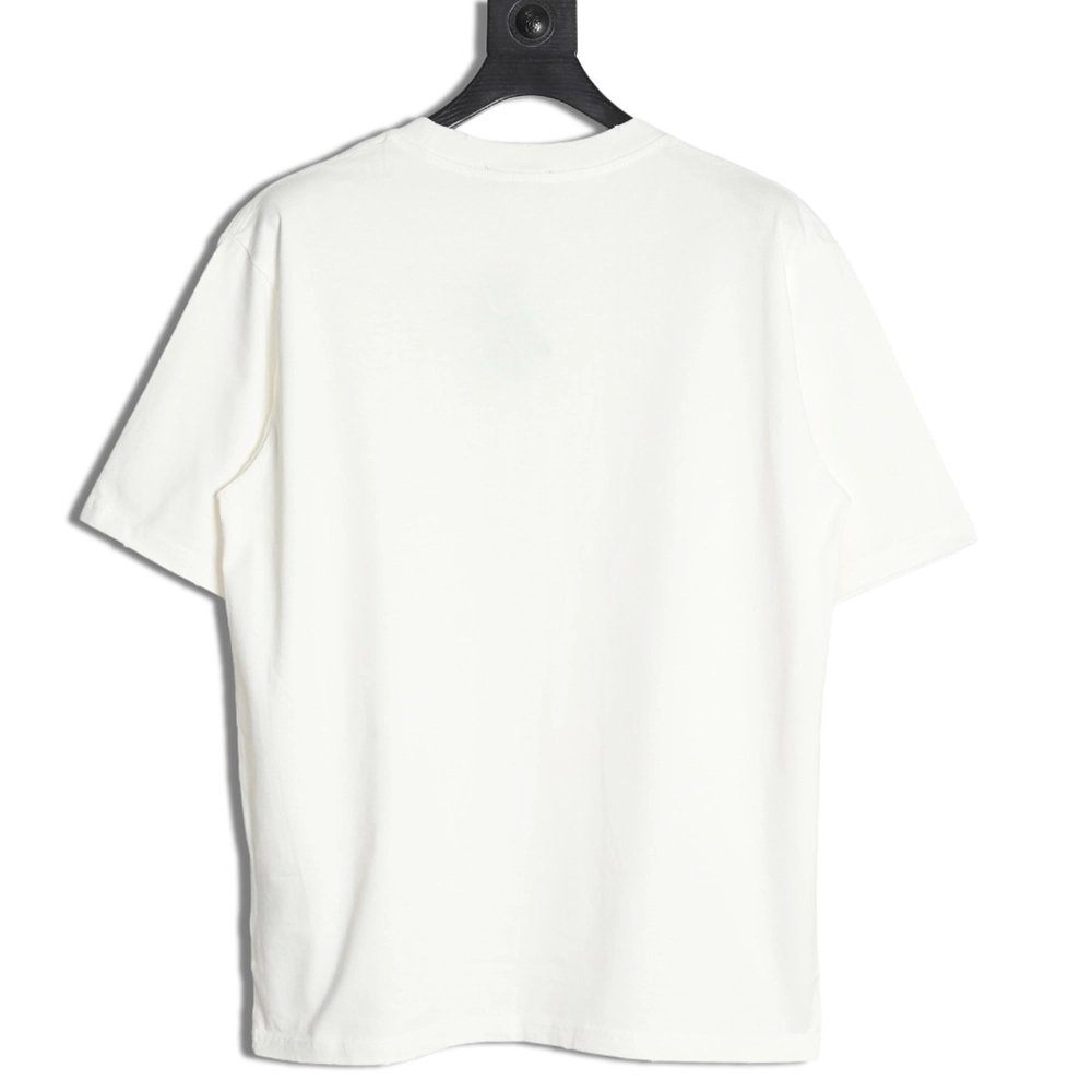 Prada chest lettering logo short sleeves,Prada