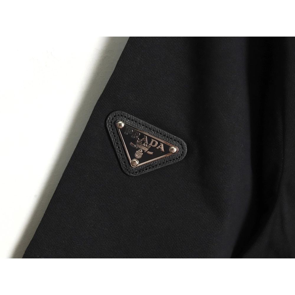 Prada classic red silicone trim short sleeves TSK1,Prada