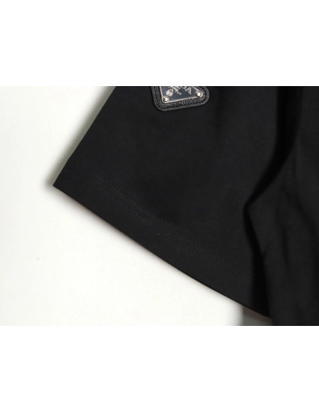 Prada classic red silicone trim short sleeves TSK1,Prada