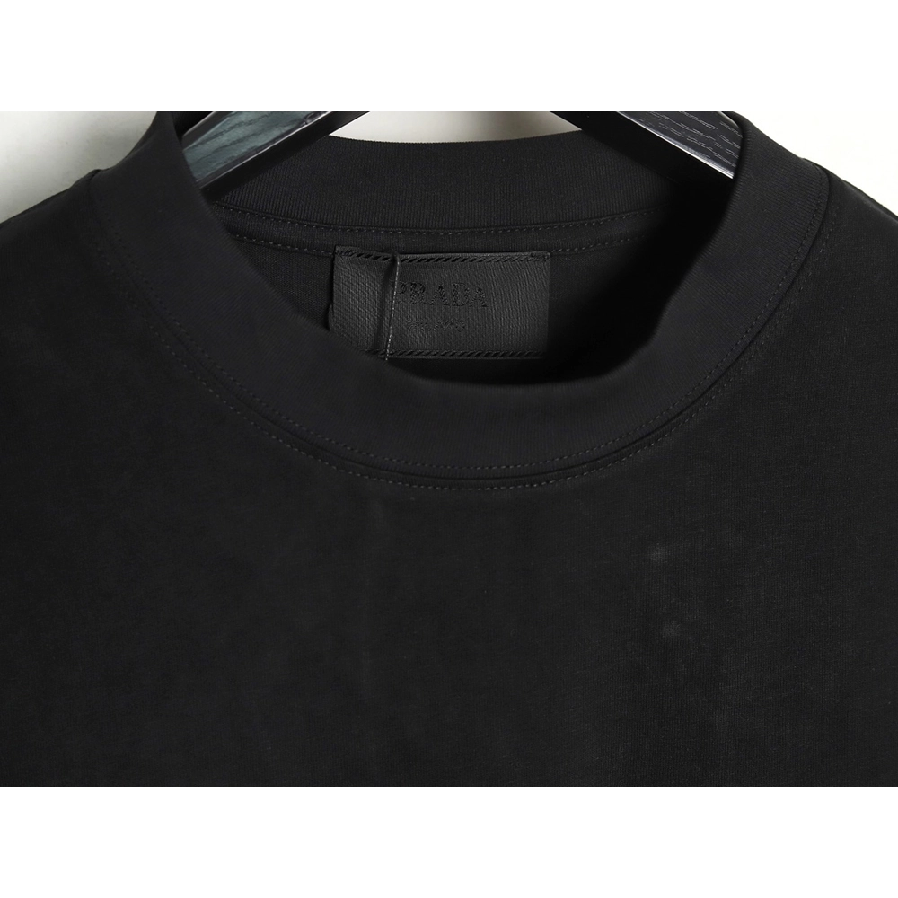 Prada classic red silicone trim short sleeves TSK1,Prada