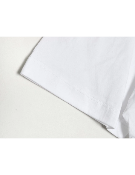 Versace Gold Logo Embroidered Short Sleeve T-Shirt,Versace