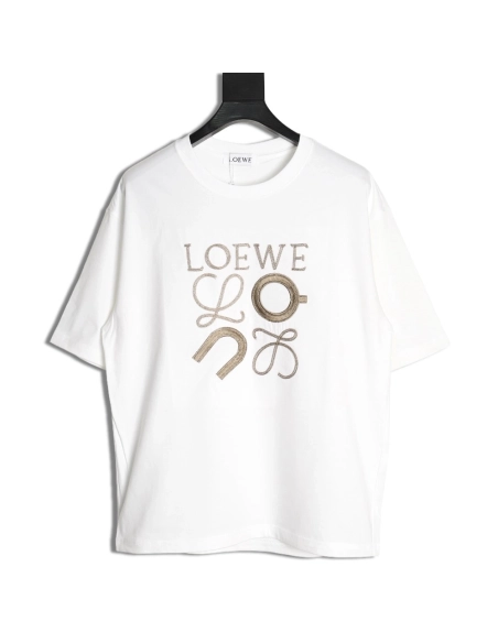 Loewe &amp; On Joint Short Sleeve T-Shirt,Loewe
