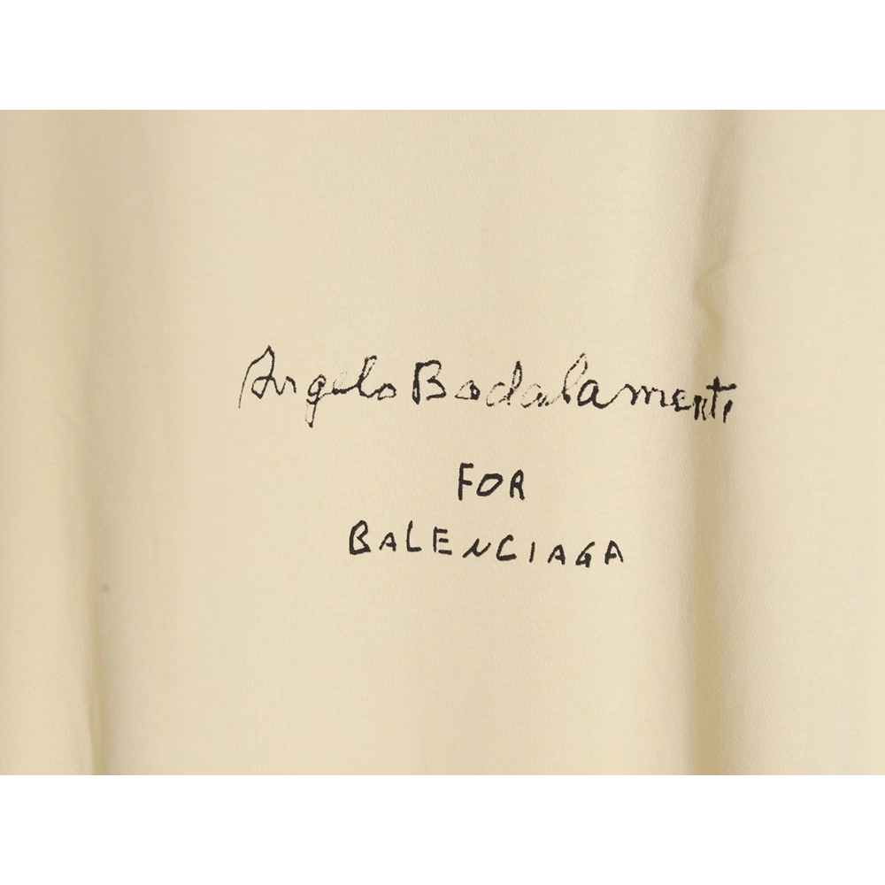 Balenciaga Sheet Music Short Sleeve T-shirt,Balenciaga