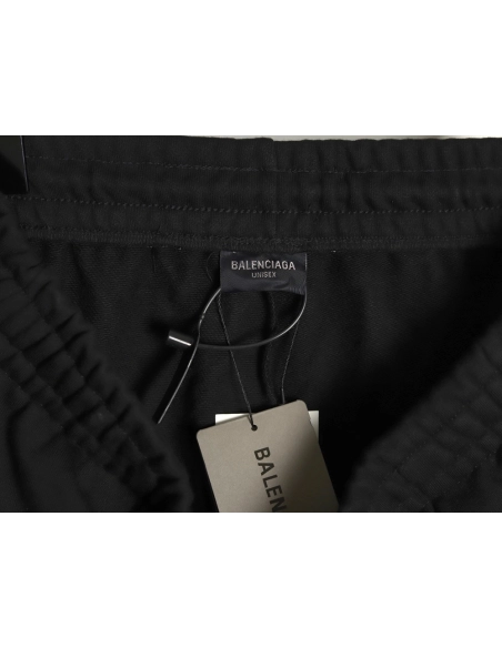 Balenciaga Tape Lettering Shorts TSK1,Balenciaga