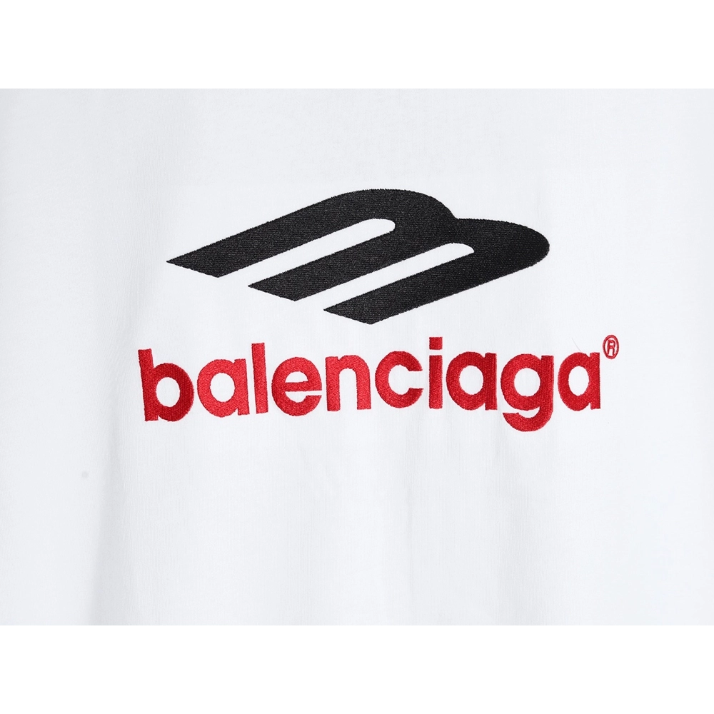 Balenciaga 3M embroidered letters washed short sleeves,Balenciaga