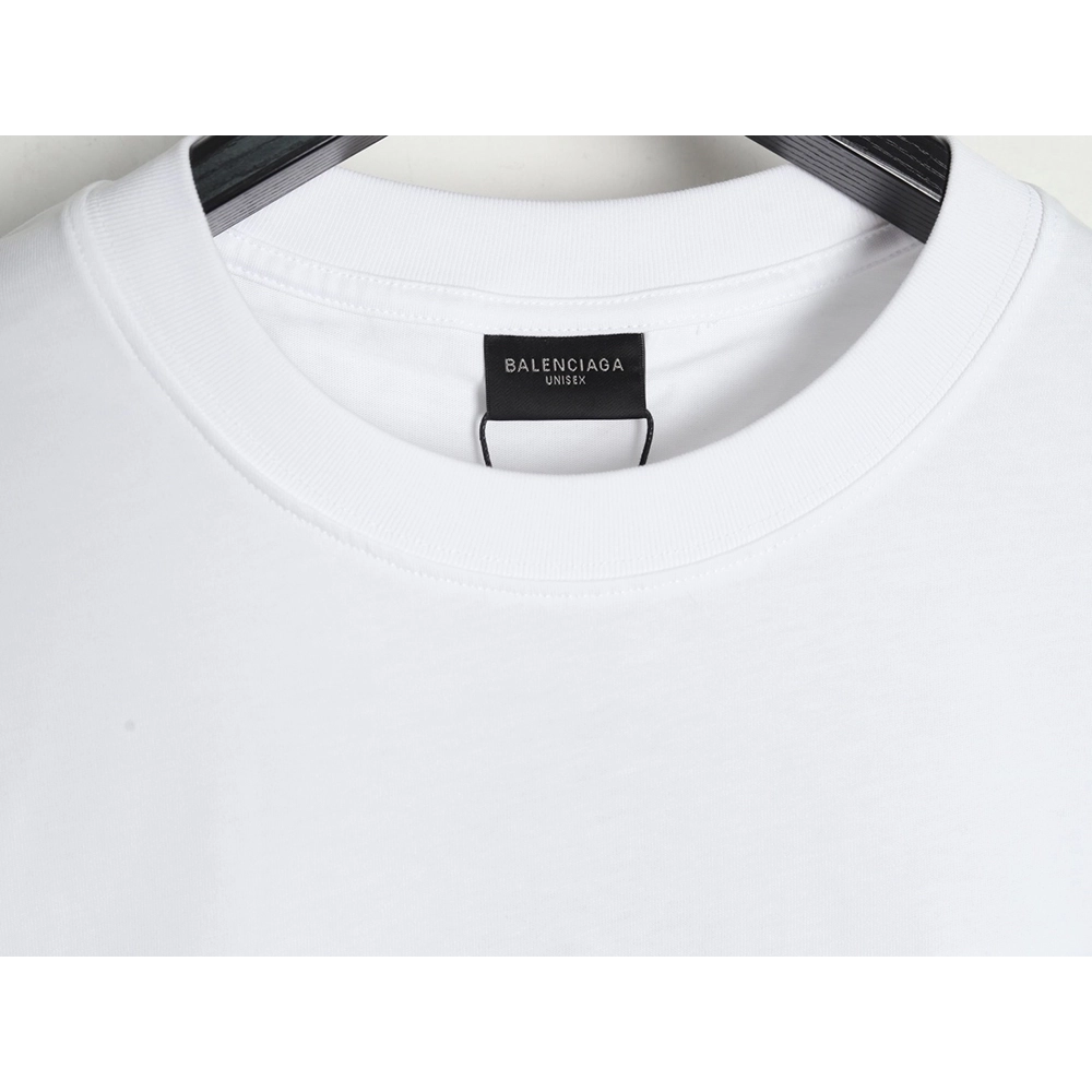 Balenciaga 3M embroidered letters washed short sleeves,Balenciaga