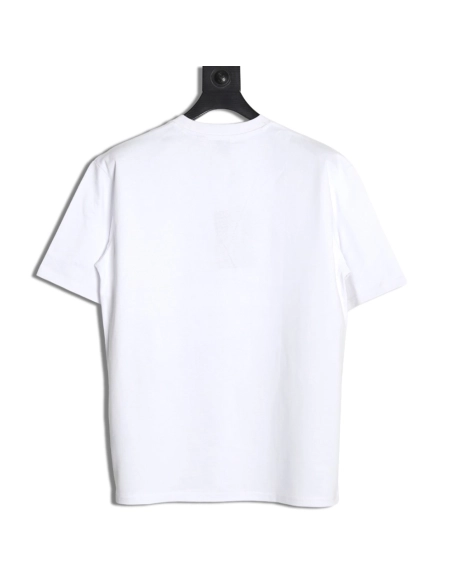 Burberry Square Letter Gold Warhorse Printed Short Sleeve T-Shirt,Burberry