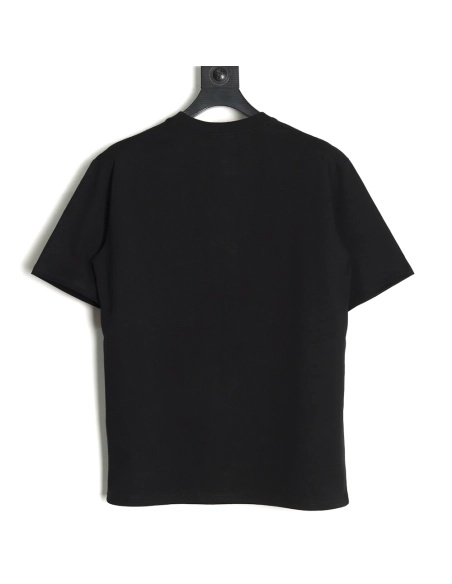 Burberry Square Letter Gold Warhorse Printed Short Sleeve T-Shirt TSK1,Burberry