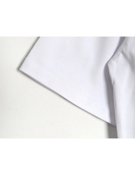 Burberry Back Hollow Out Applique War Horse Short Sleeve T-Shirt,Burberry