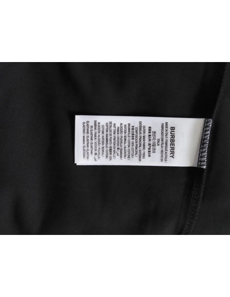 Burberry Back Hollow Out Applique War Horse Short Sleeve T-Shirt TSK1,Burberry