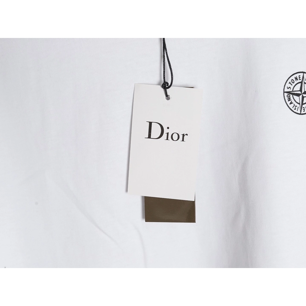 Dior &amp; Stone Island crosshair print short-sleeved T-shirt,Dior