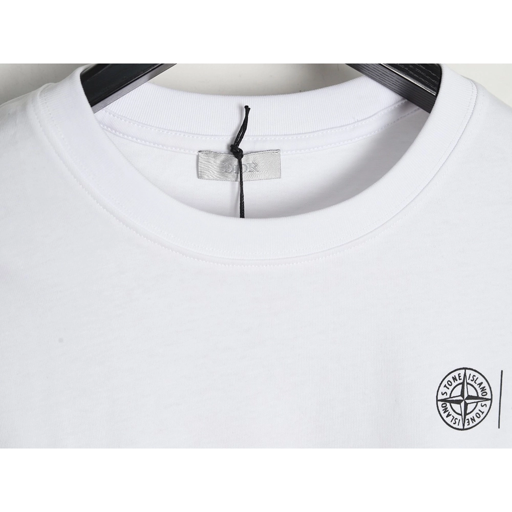 Dior &amp; Stone Island crosshair print short-sleeved T-shirt,Dior