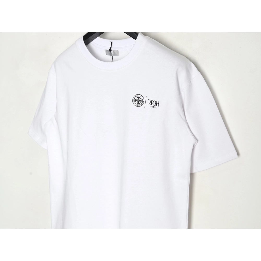 Dior &amp; Stone Island crosshair print short-sleeved T-shirt,Dior